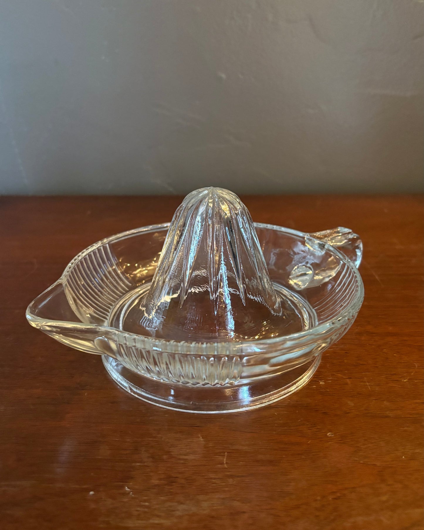 Vintage Glass Citrus Juicer