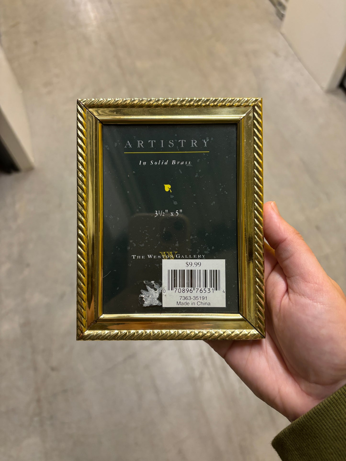 Dylan's Gold Frame