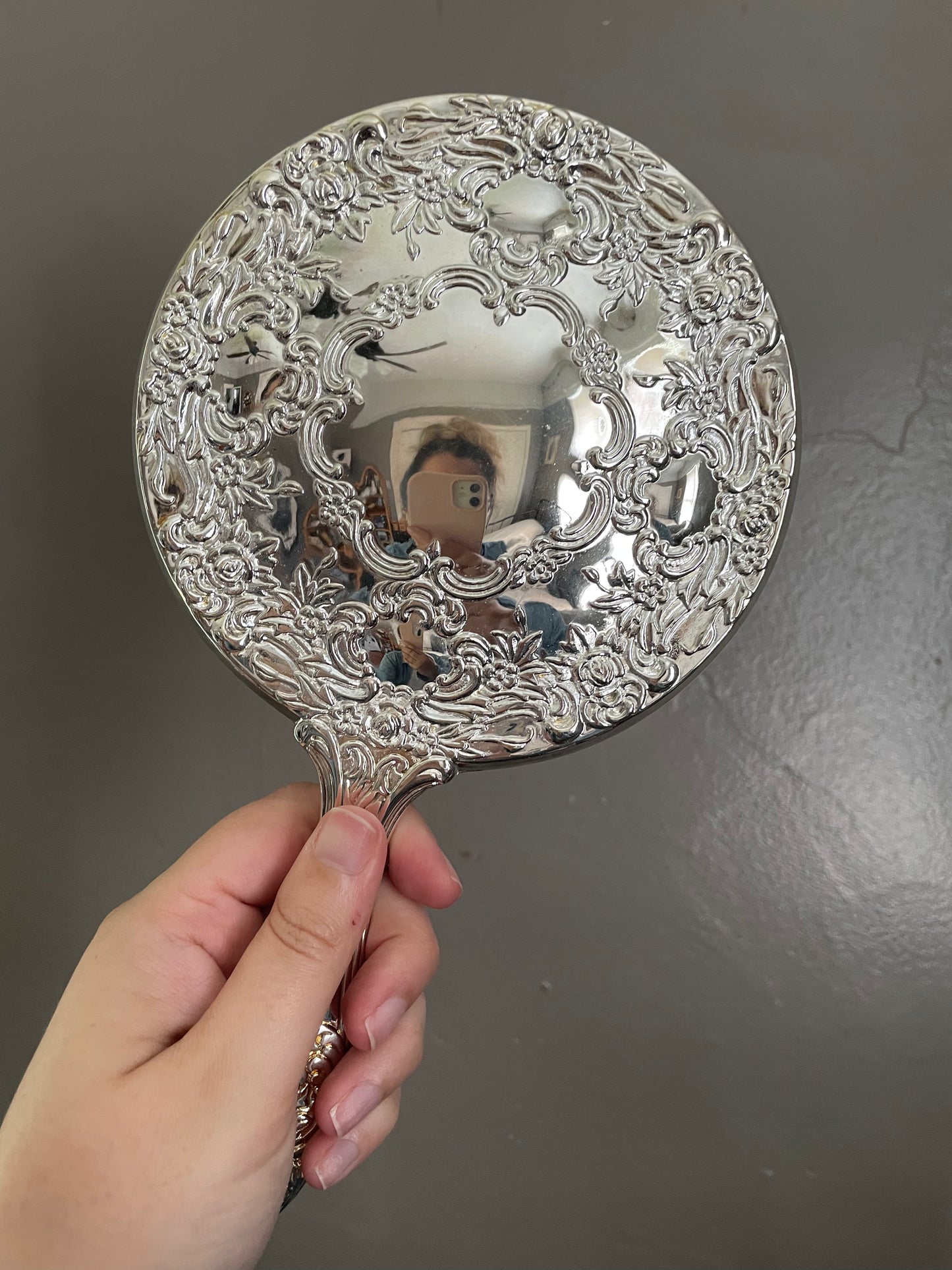 Vintage Silver Dresser Set