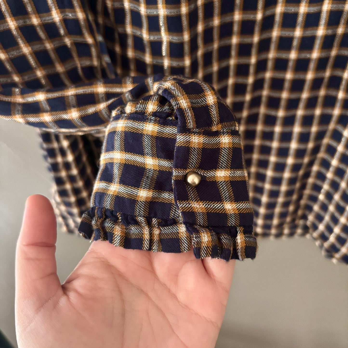 Plaid Loft Blouse