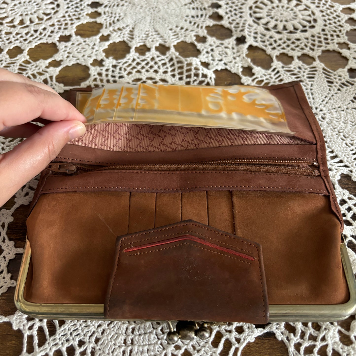 Vintage Buxton Leather Wallet