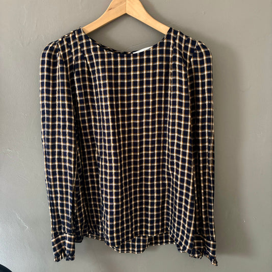 Plaid Loft Blouse