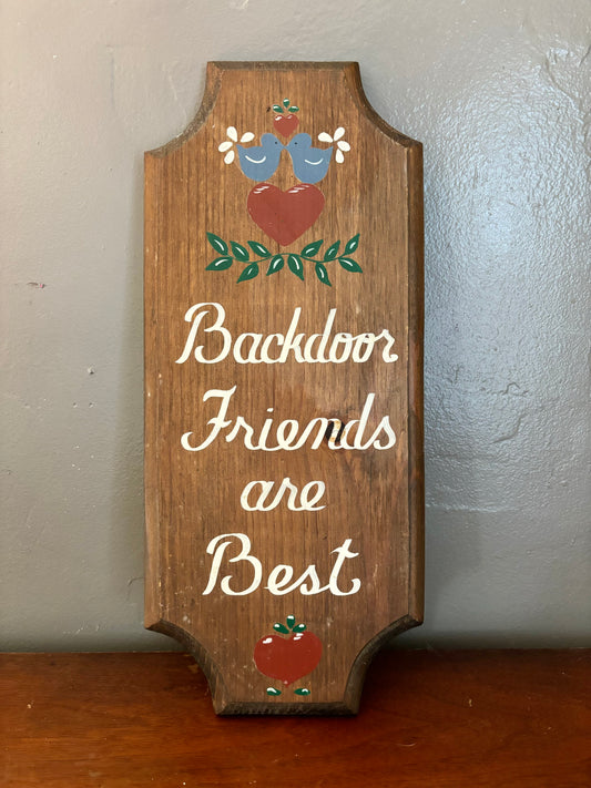 Backdoor Friends Wall Art