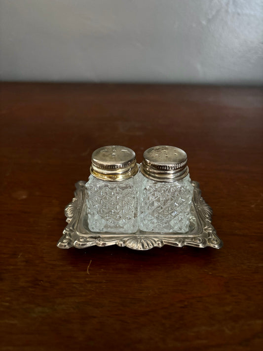 Vintage Mini Salt & Pepper Shaker Set