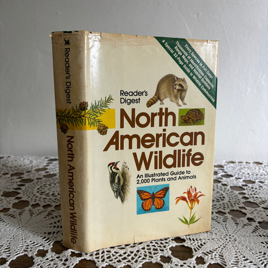 Vintage North American Wildlife Illustrated Guide