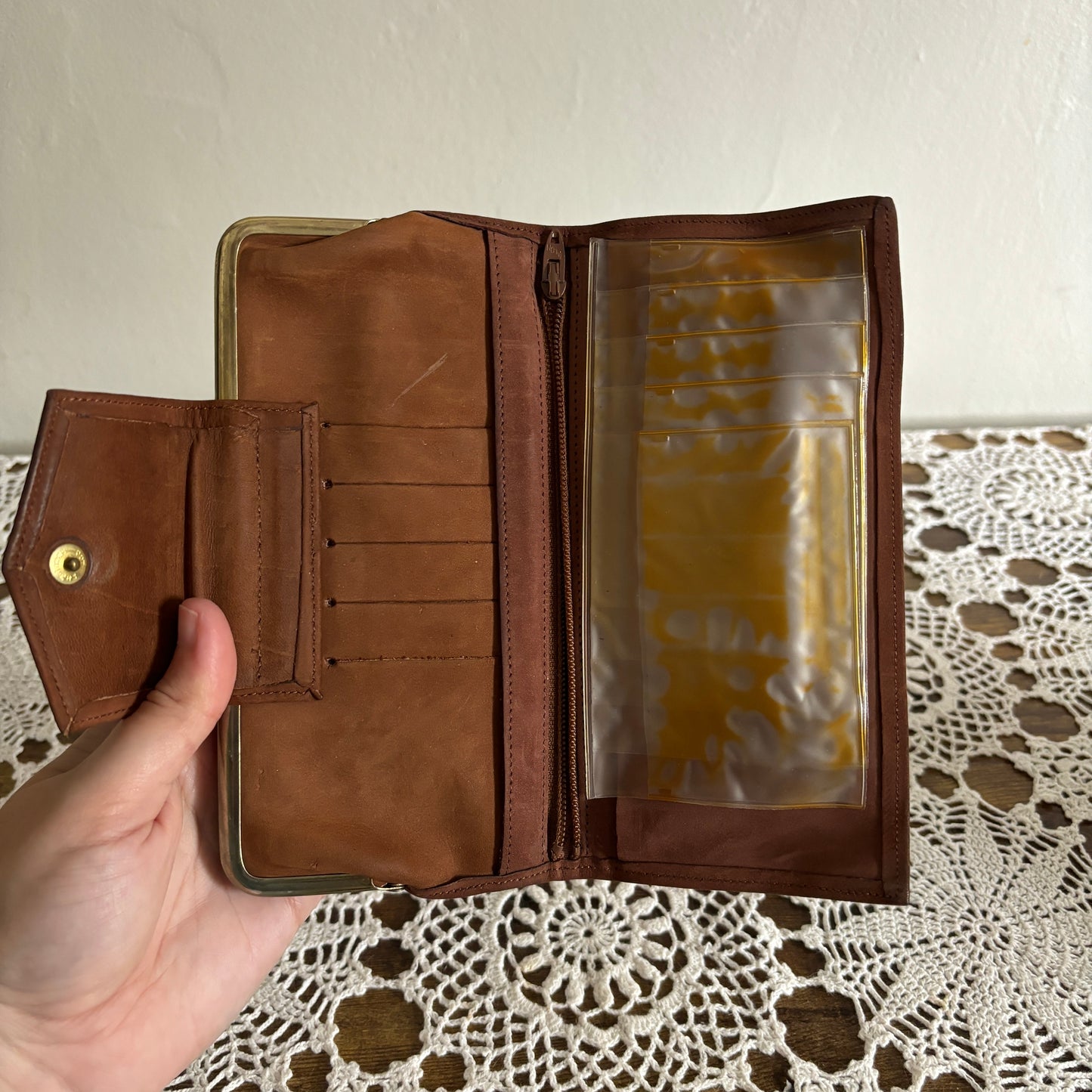 Vintage Buxton Leather Wallet