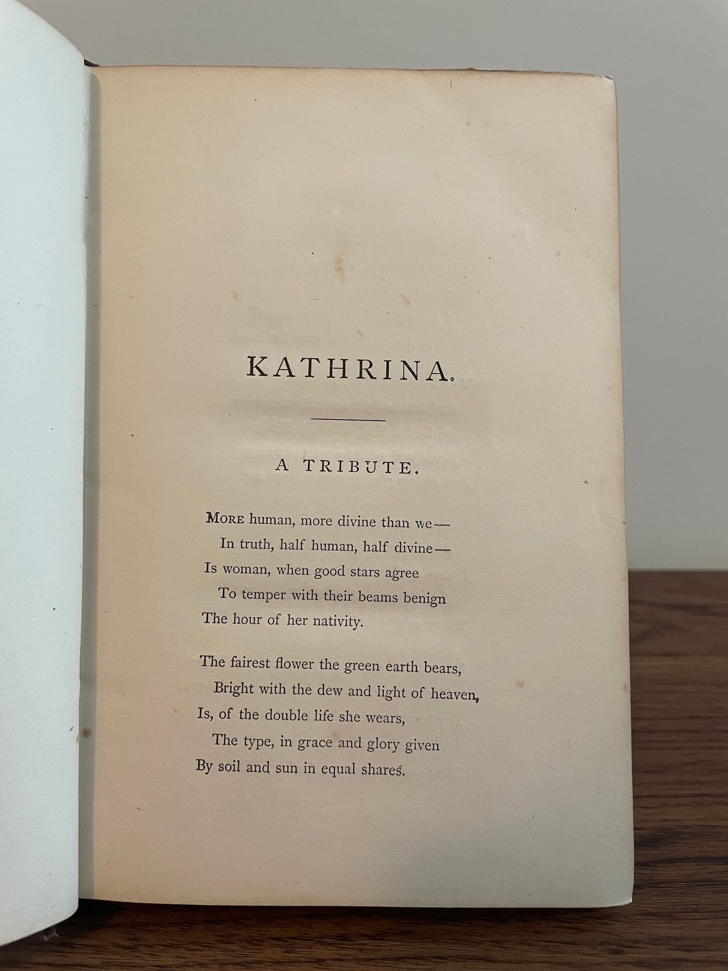 Kathrina by J.G. Holland