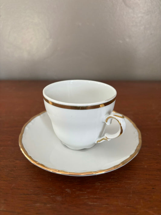 Vintage Schumann Arzberg Espresso/Tea Cups with Saucers