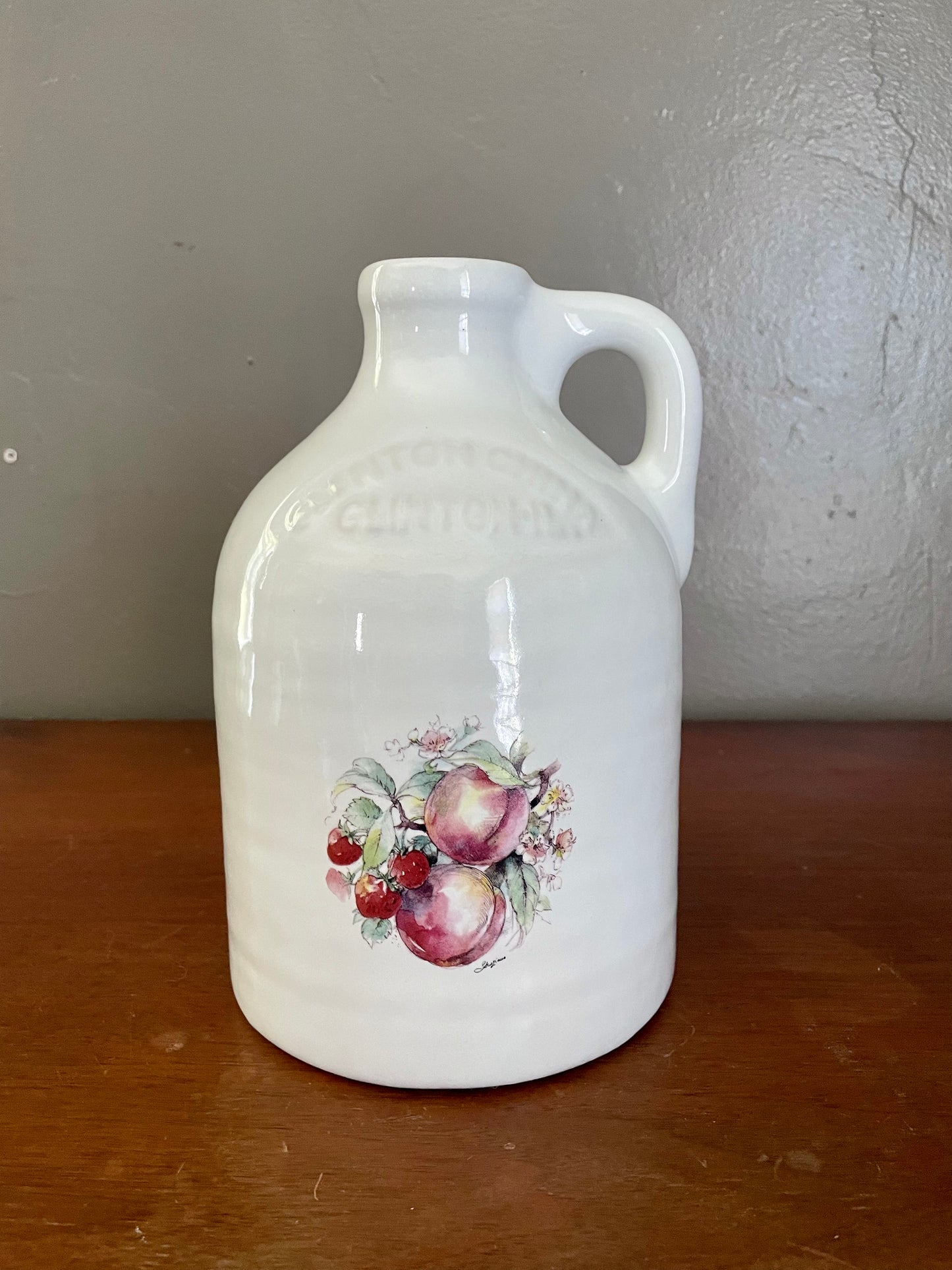 Vintage Clinton Pottery Jug