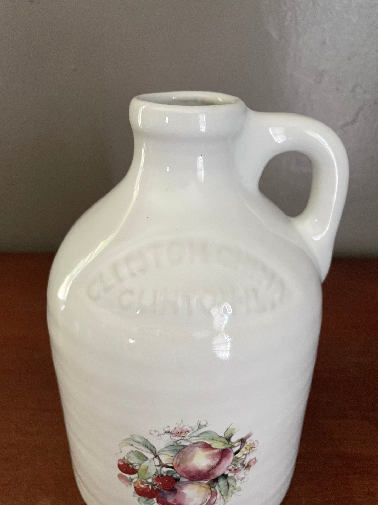 Vintage Clinton Pottery Jug