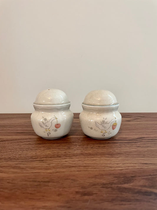 Vintage International Salt & Pepper Shakers