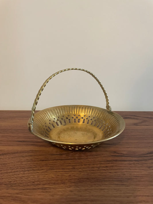 Small Brass Basket