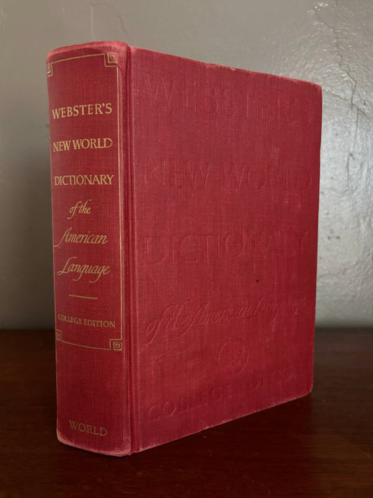 Vintage Webster’s New World Dictionary, College Edition