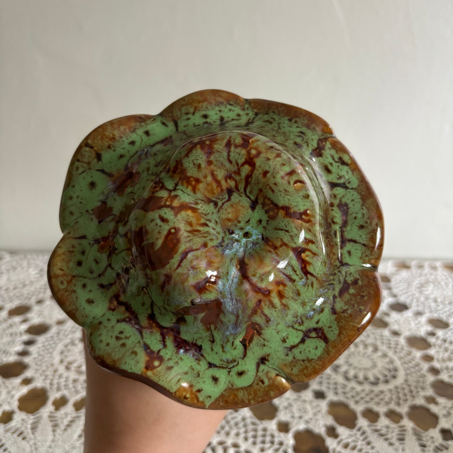 Glazed Ceramic Mushroom