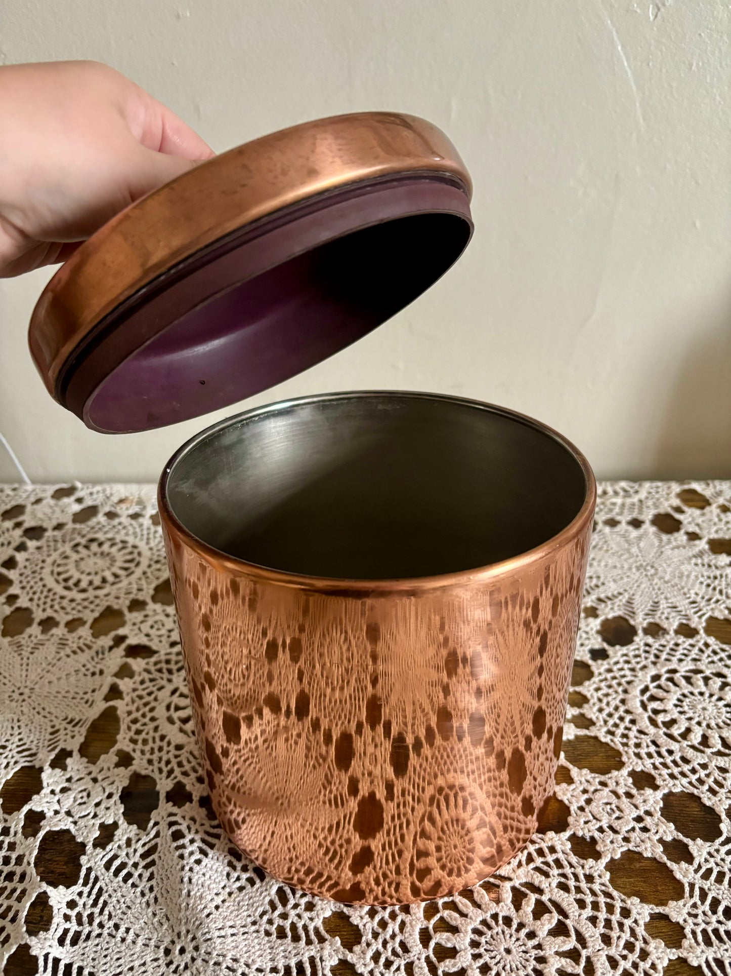 Copper Storage Container