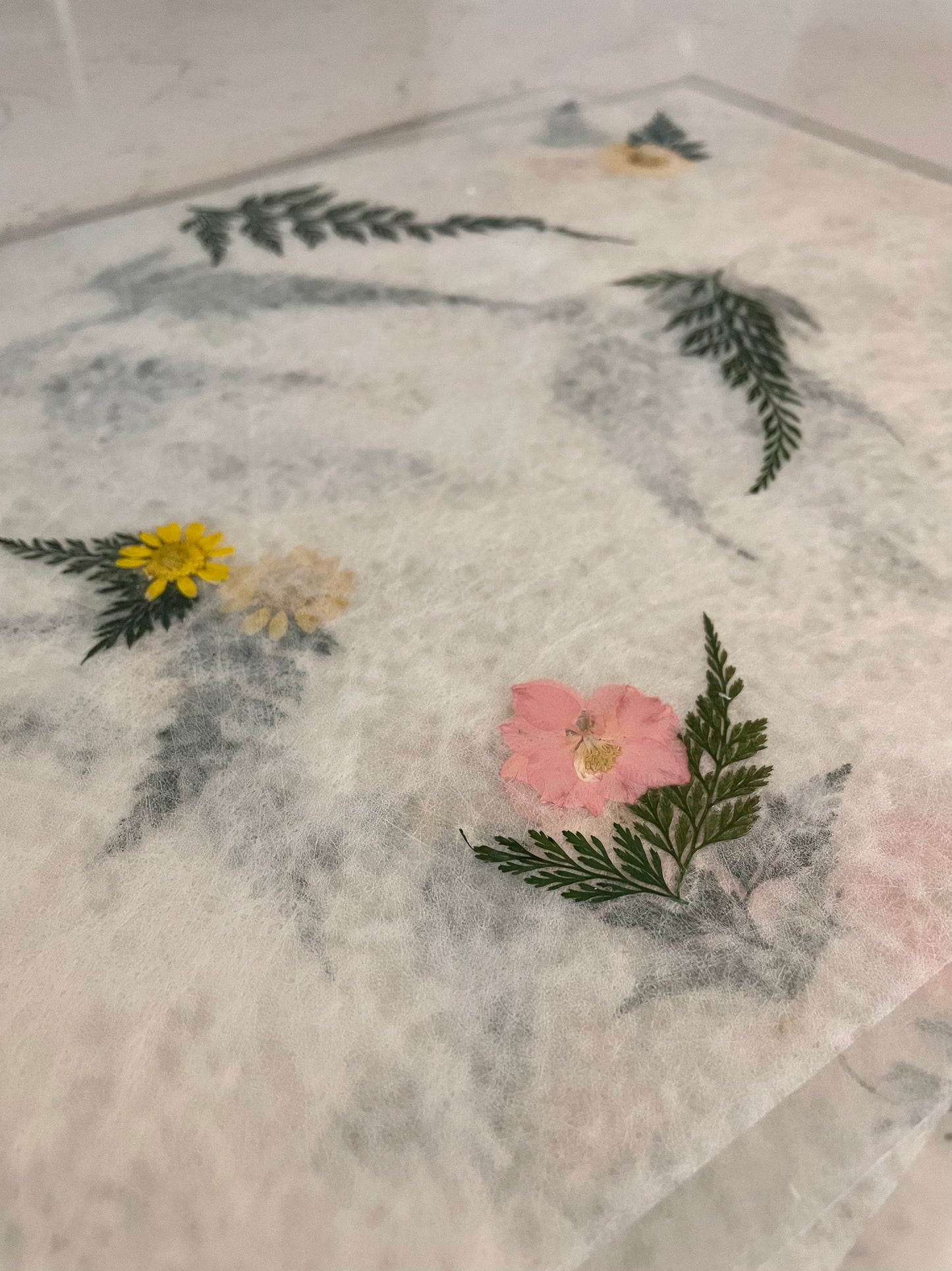 Pressed Flower Placemats