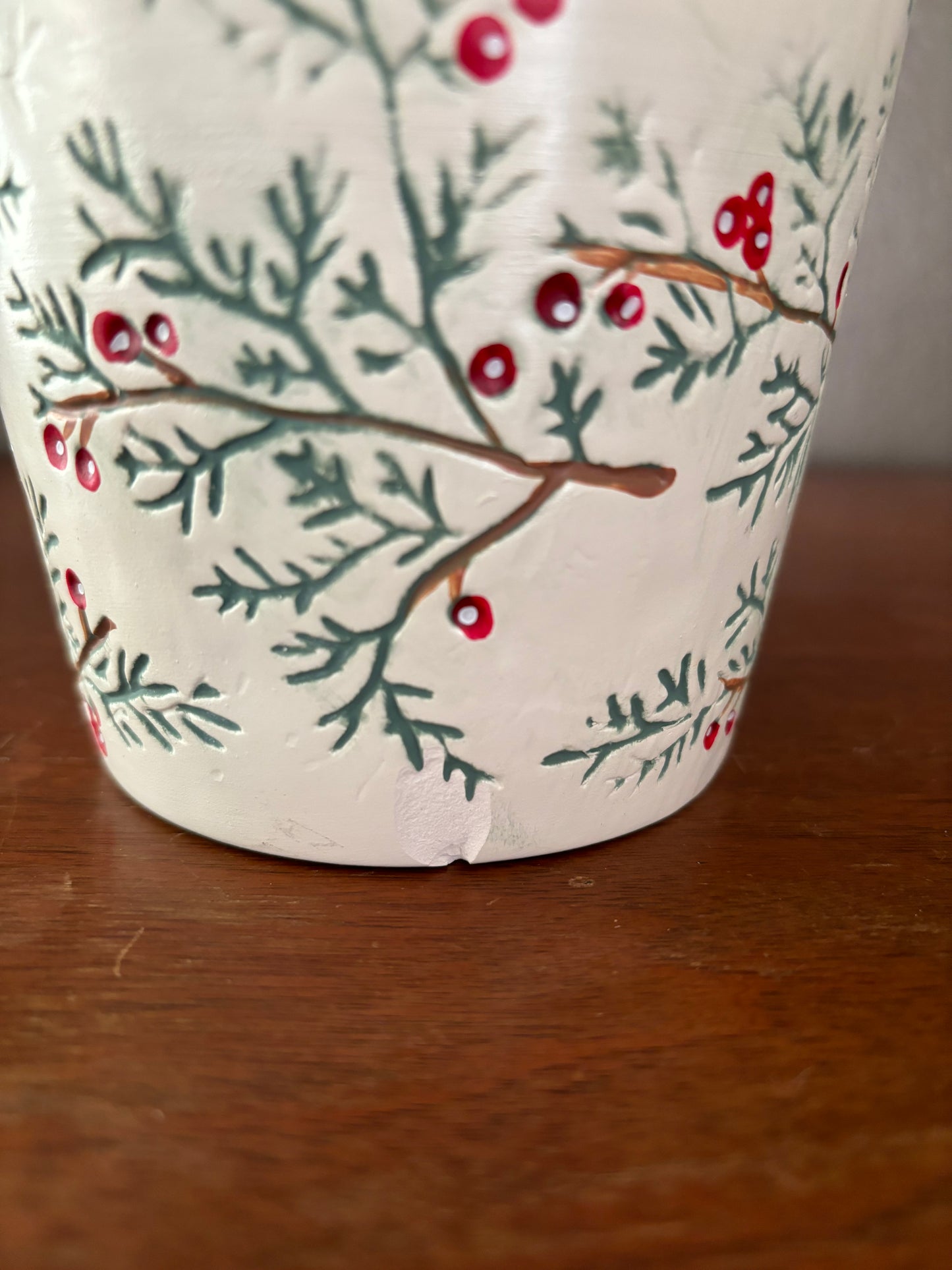 Winter Holly Planter