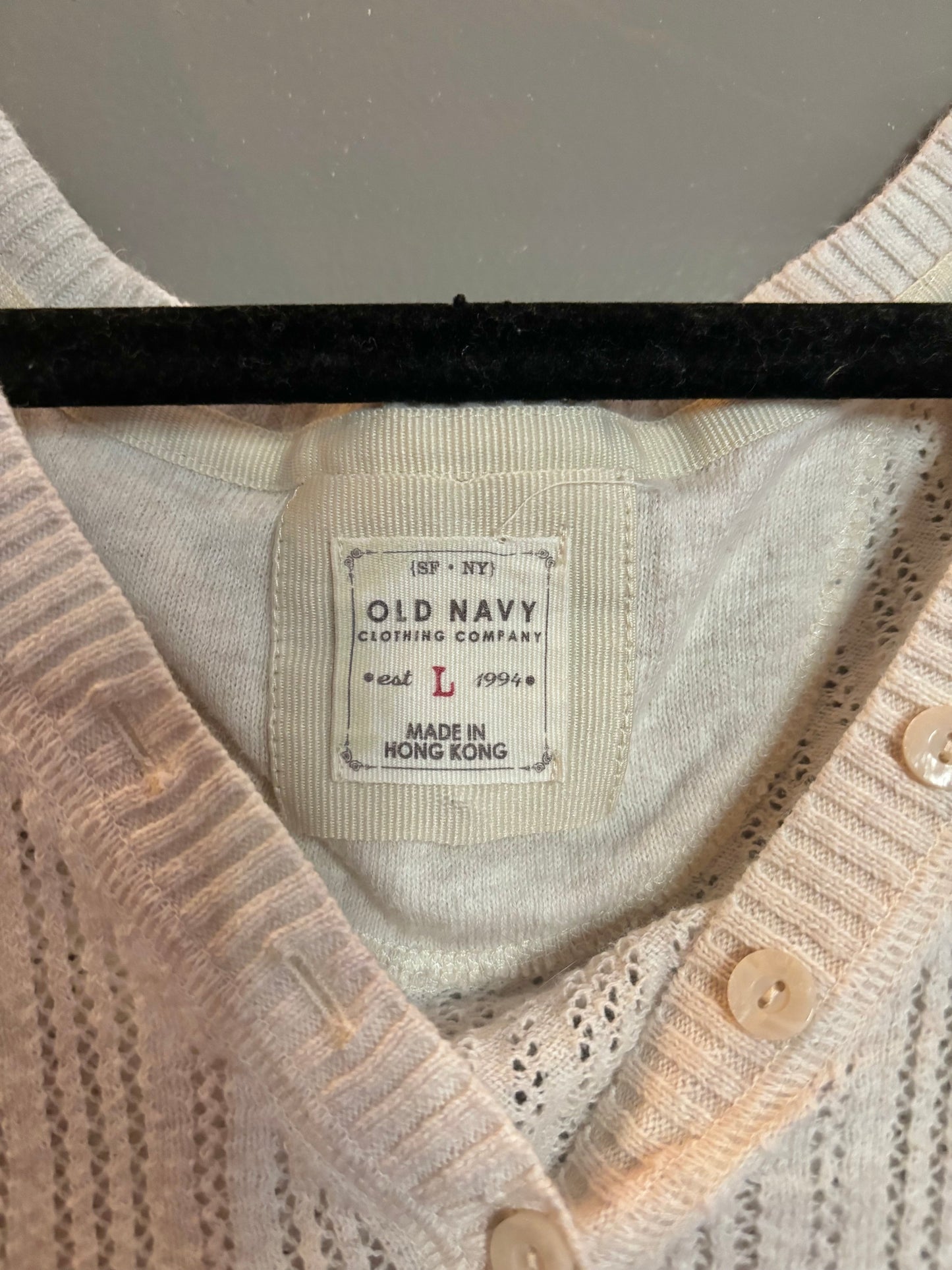 Early 2010s Old Navy Henley Top