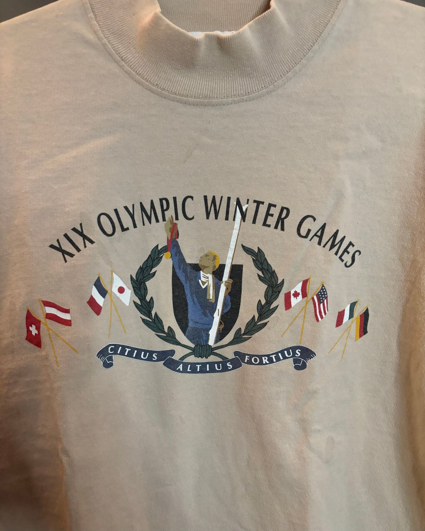 Vintage 2002 Salt Lake City Winter Olympic Games Long Sleeve T-Shirt