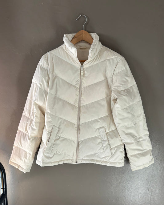 Ivory Down Puffer Jacket