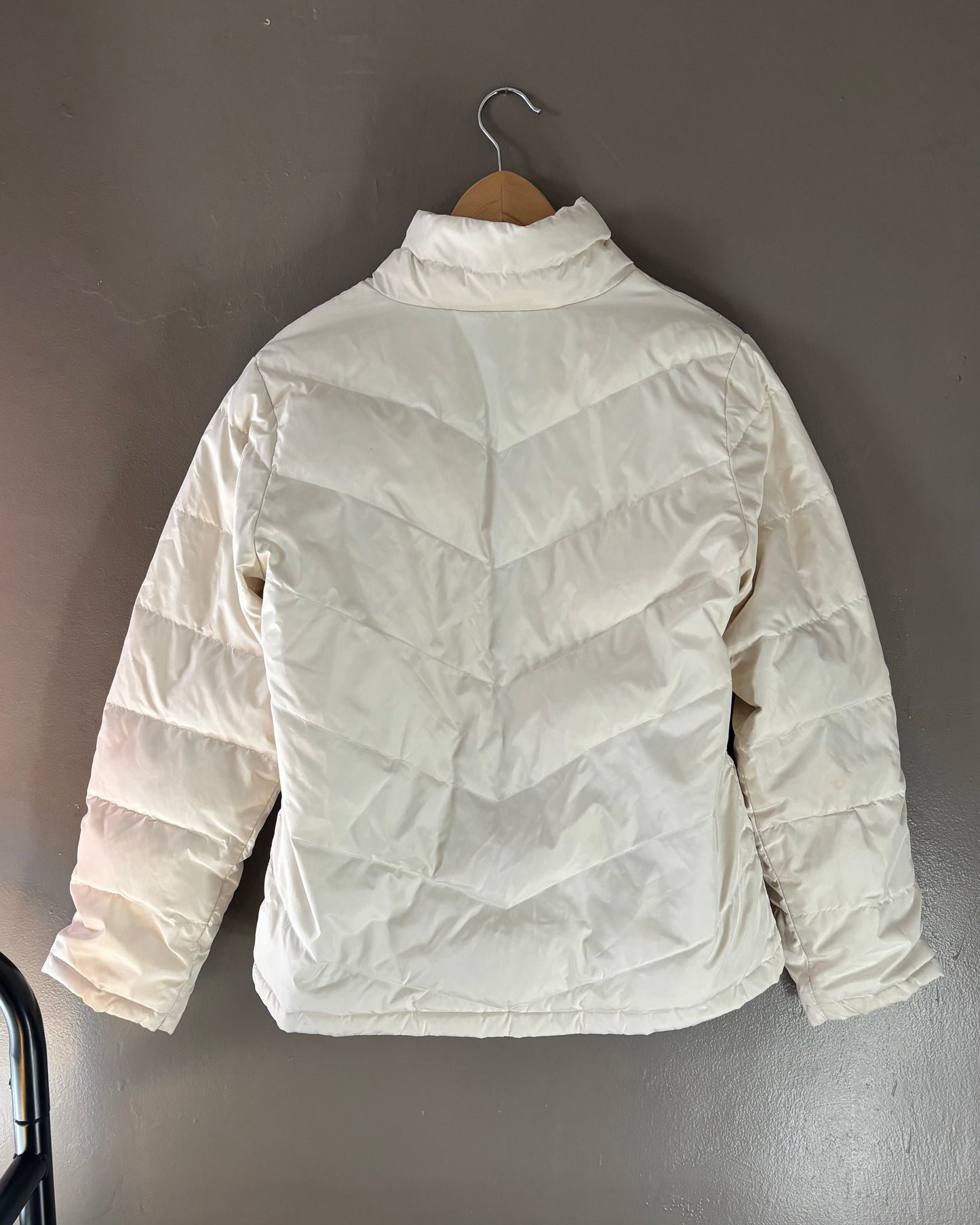 Ivory Down Puffer Jacket