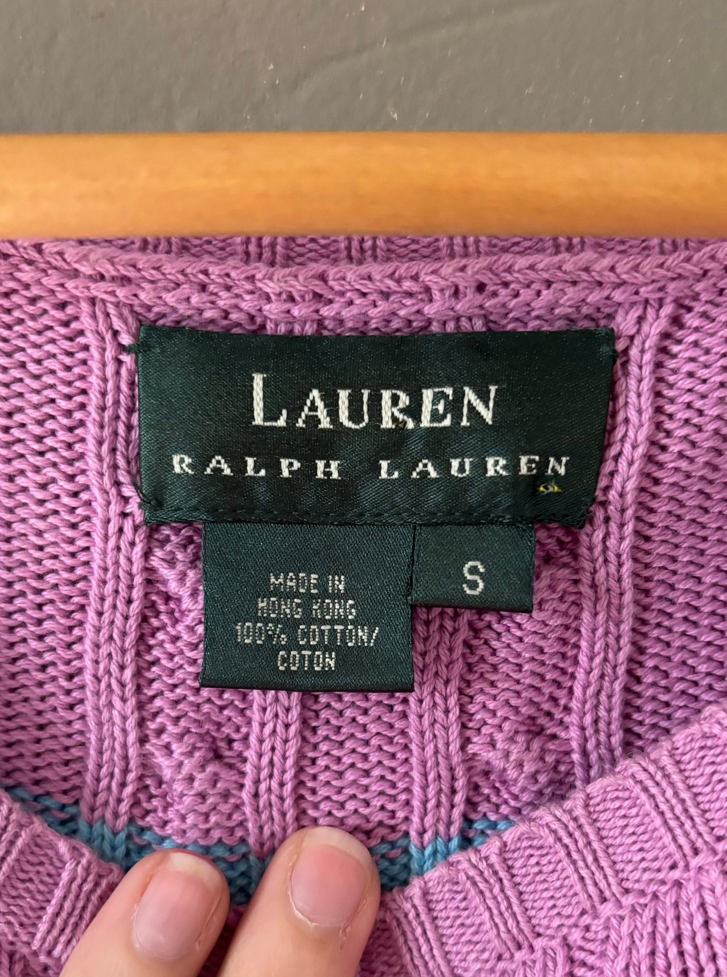 Ralph Lauren Cable Knit Sweater