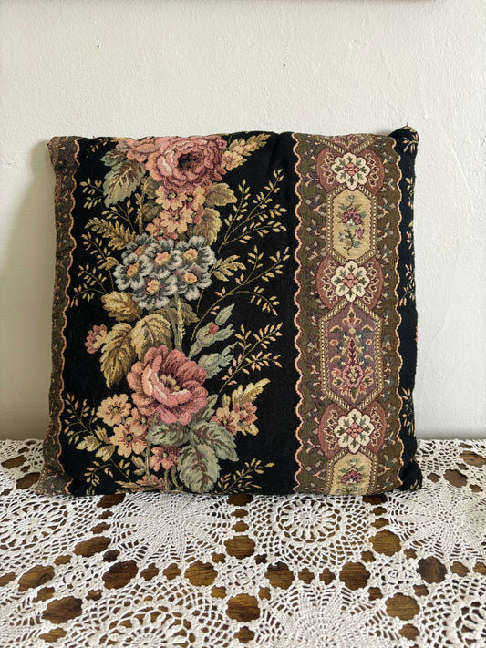 Floral Tapestry Pillow