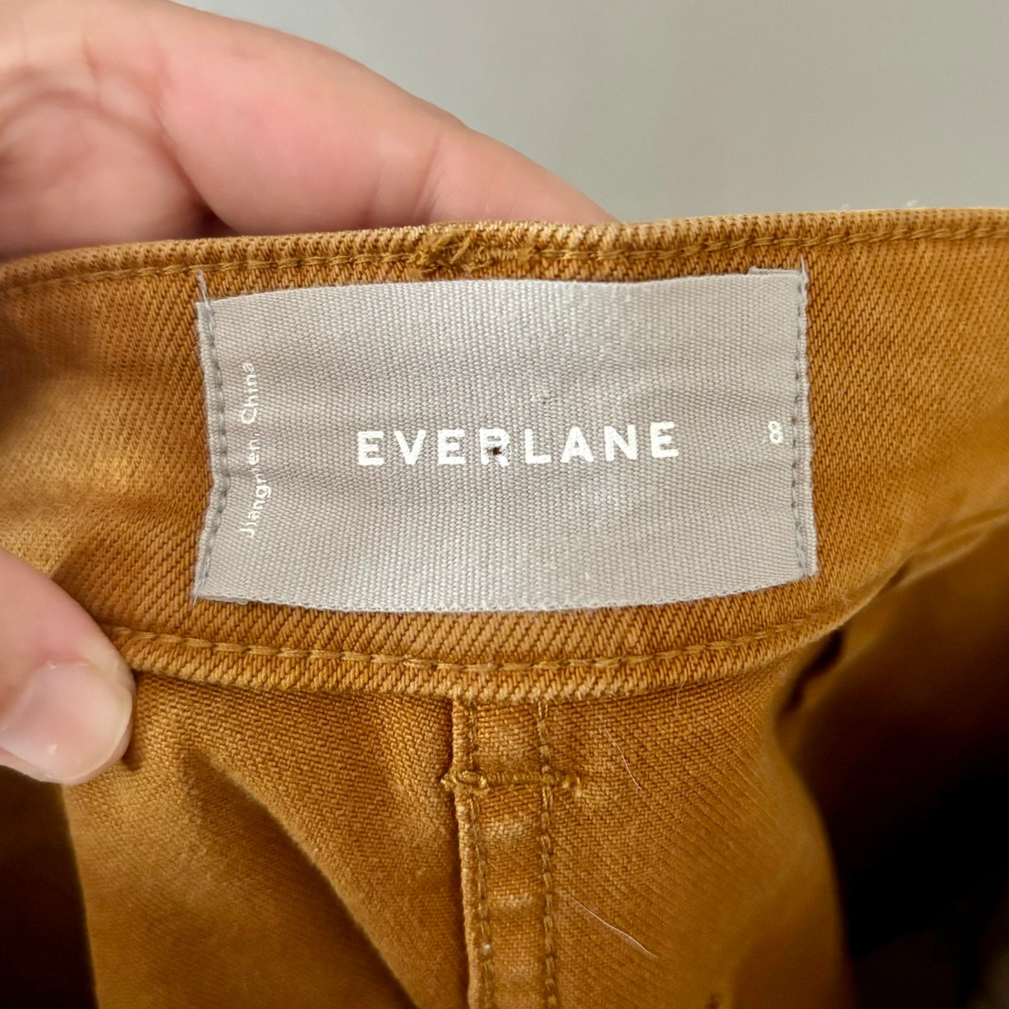 Everlane Straight Leg Cropped Jeans