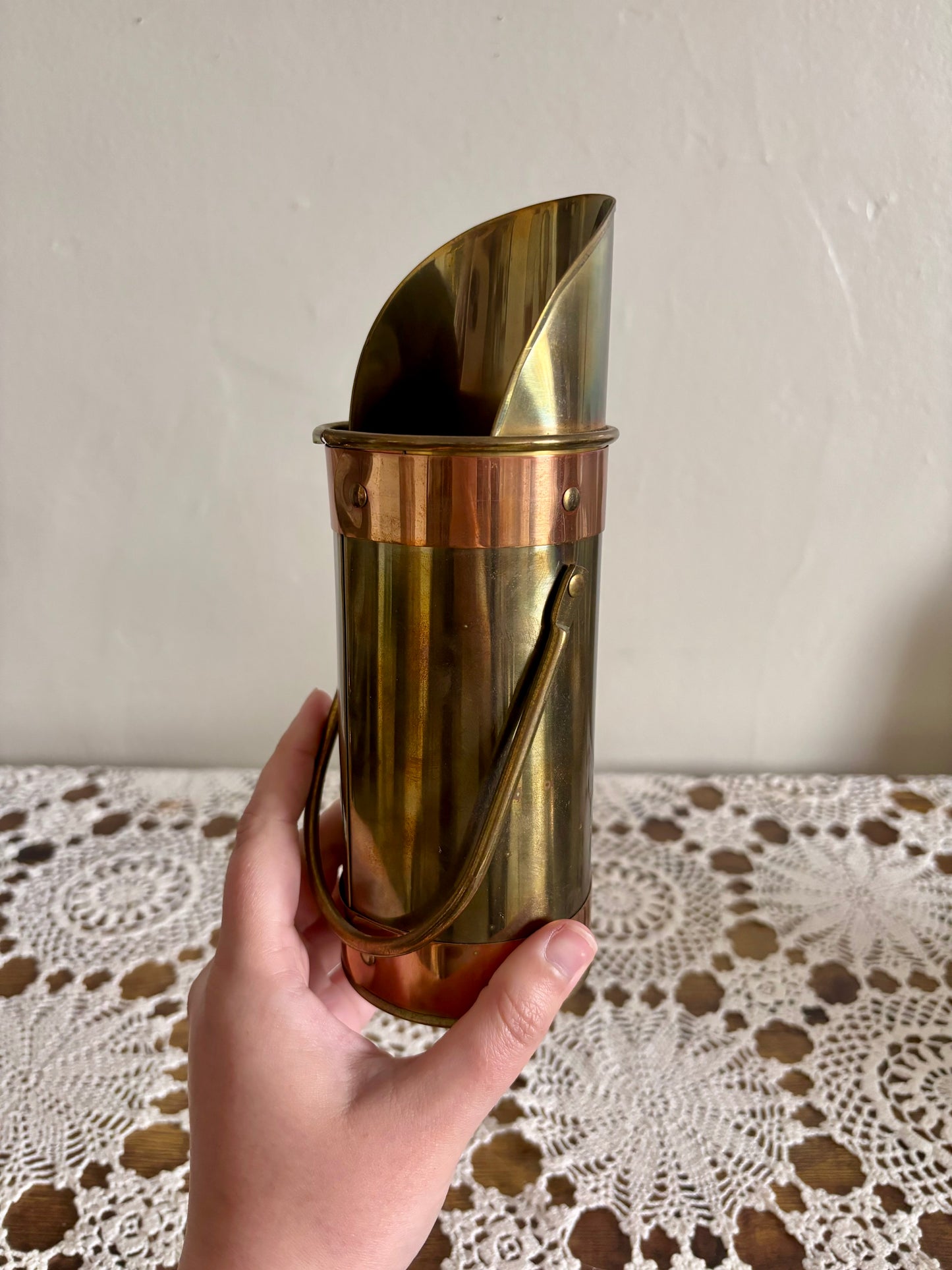 Vintage Brass & Copper Vessel