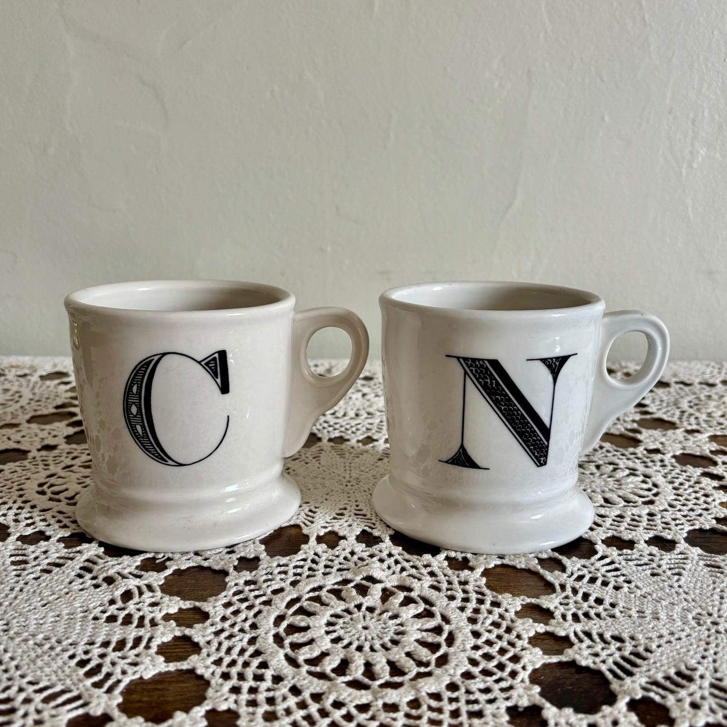 Anthropologie Letter Mug