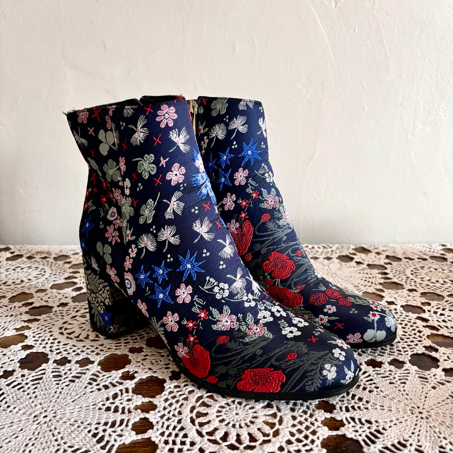 Indigo Rd. Floral Embroidered Boots