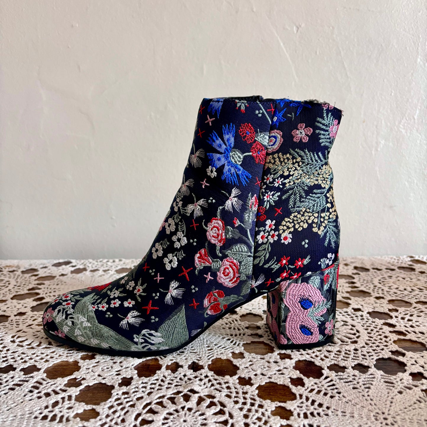 Indigo Rd. Floral Embroidered Boots