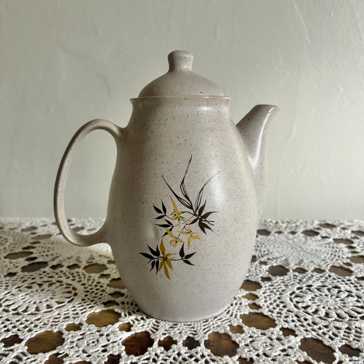 Vintage Floral Teapot