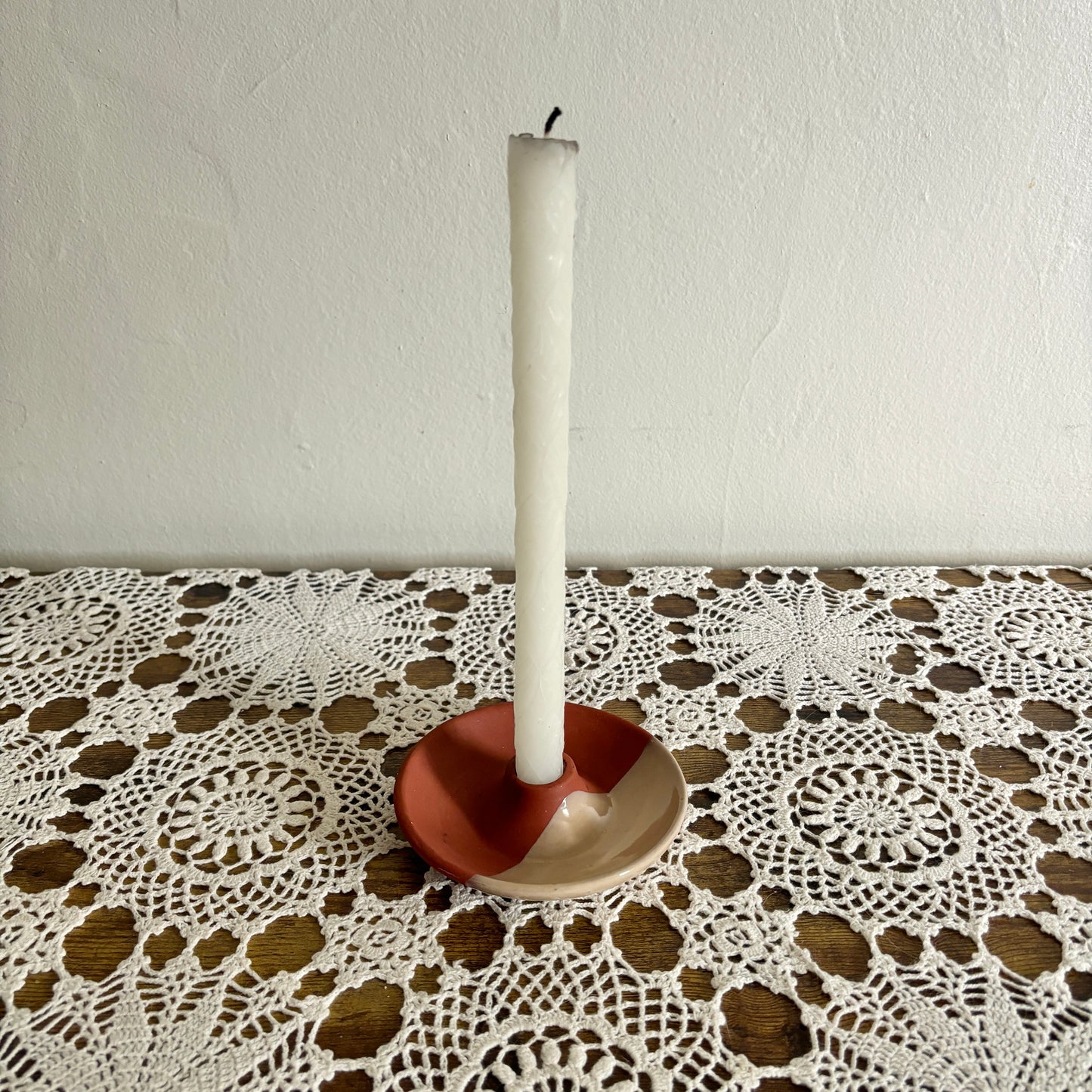 Terra Cotta Candle Holder