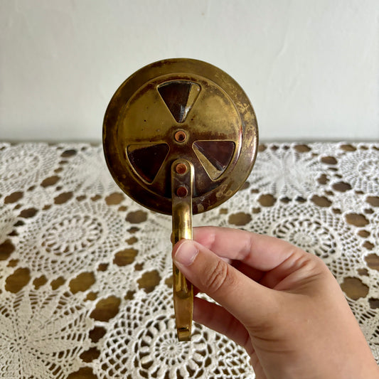 Vintage Brass Beverage Lid