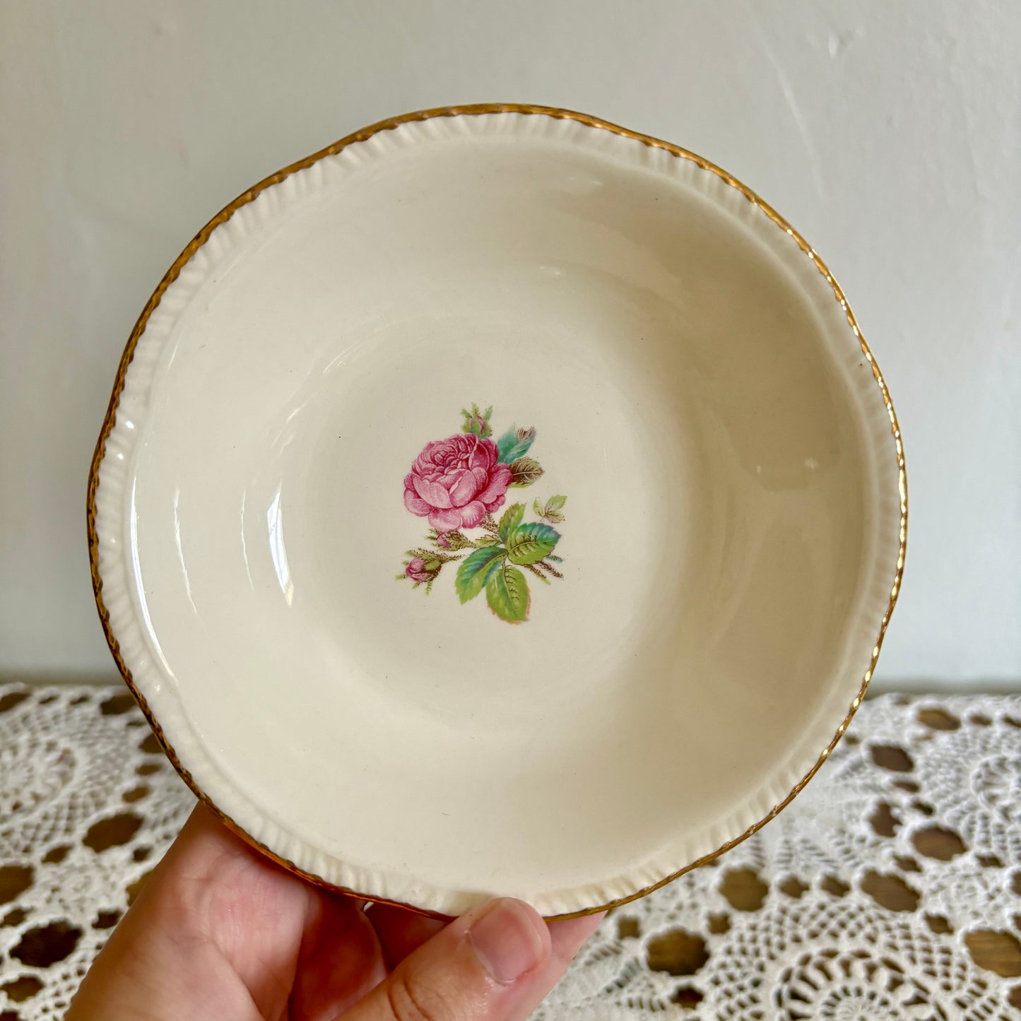 Vintage Floral Bowl Set