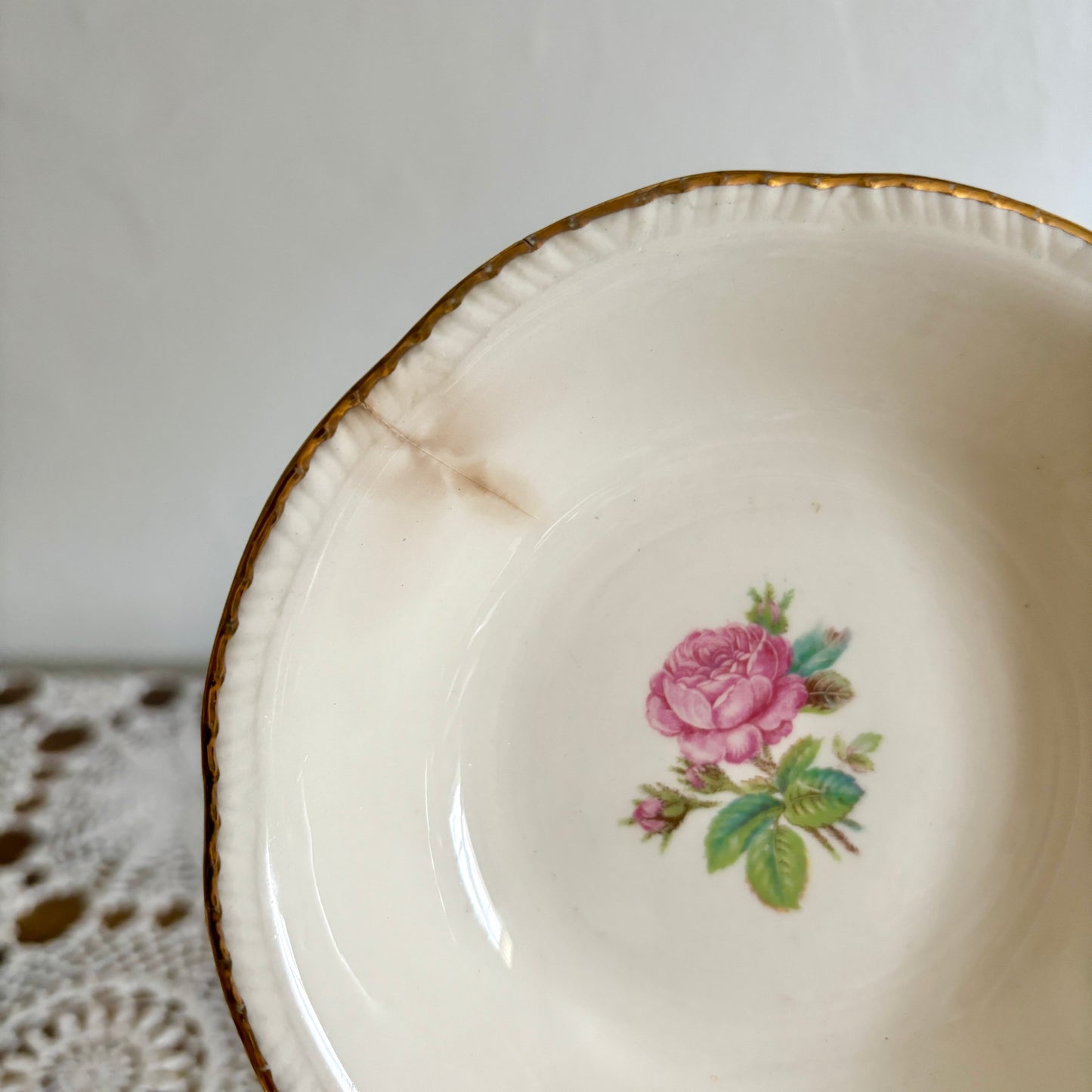 Vintage Floral Bowl Set