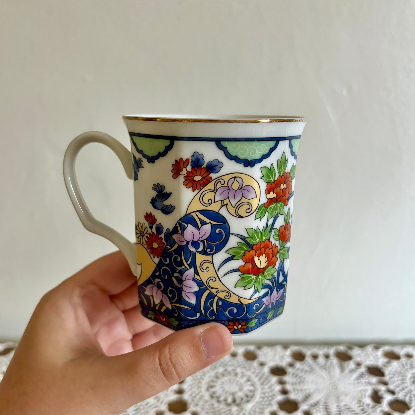 Vintage Takahashi Porcelain Mugs