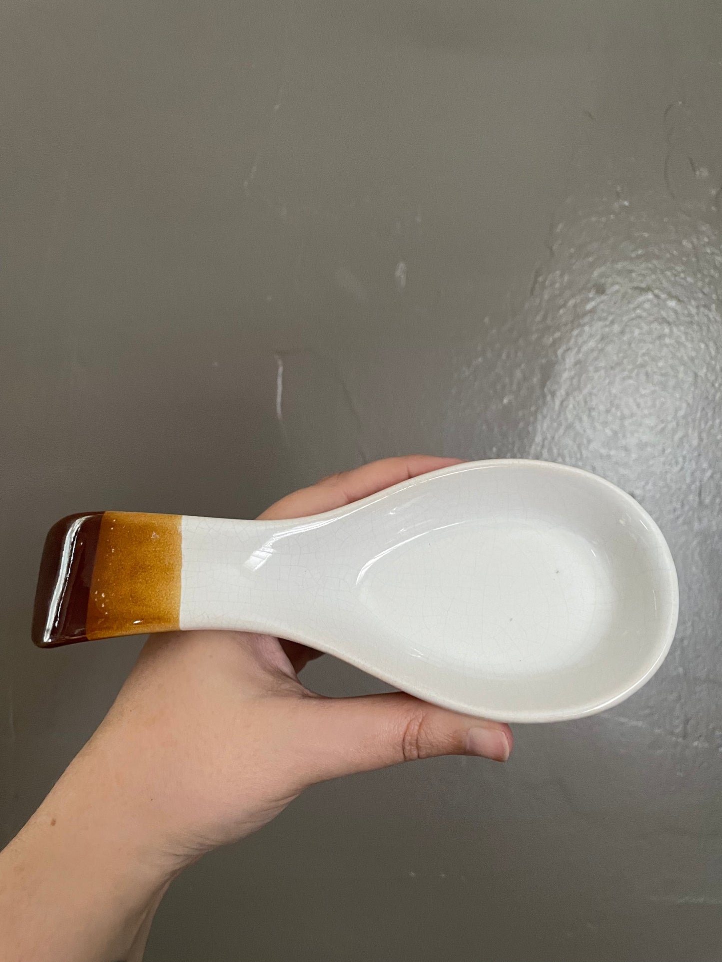 Vintage Ceramic Spoon Rest