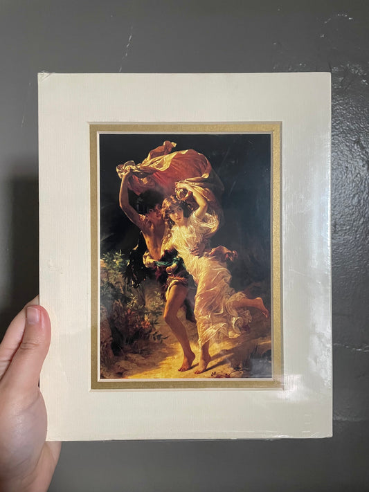 “The Storm” Print by Pierre August Cot