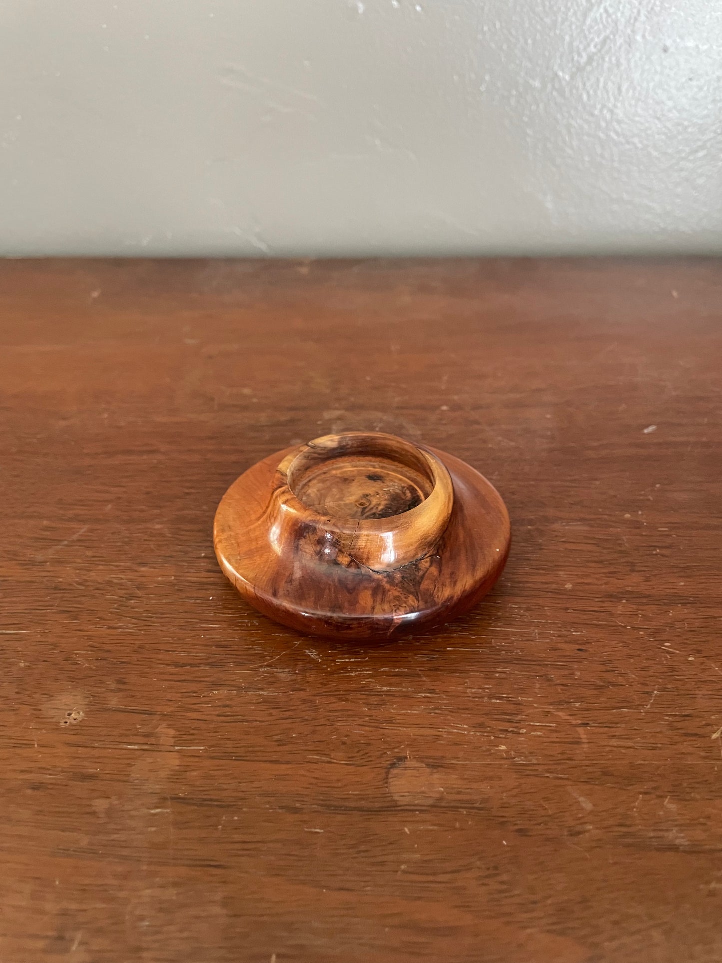 Wood Tea Candle Holder