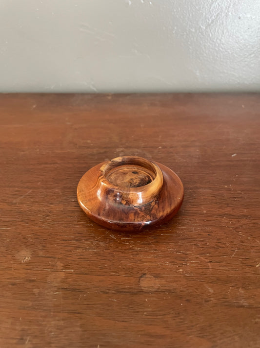 Wood Tea Candle Holder