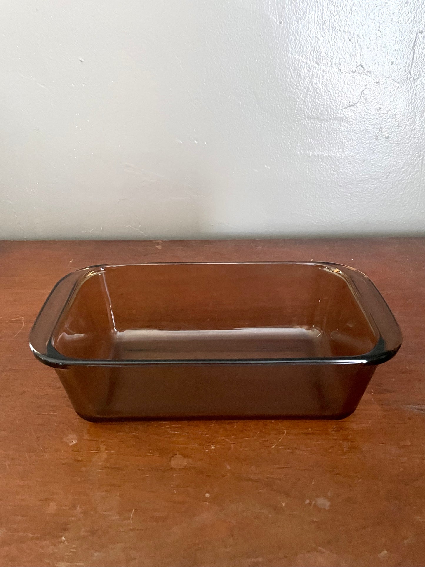 Vintage Pyrex Amber Glass Bread Dish