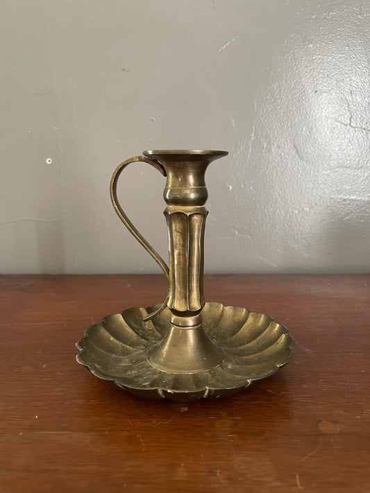 Large Brass Candlestick