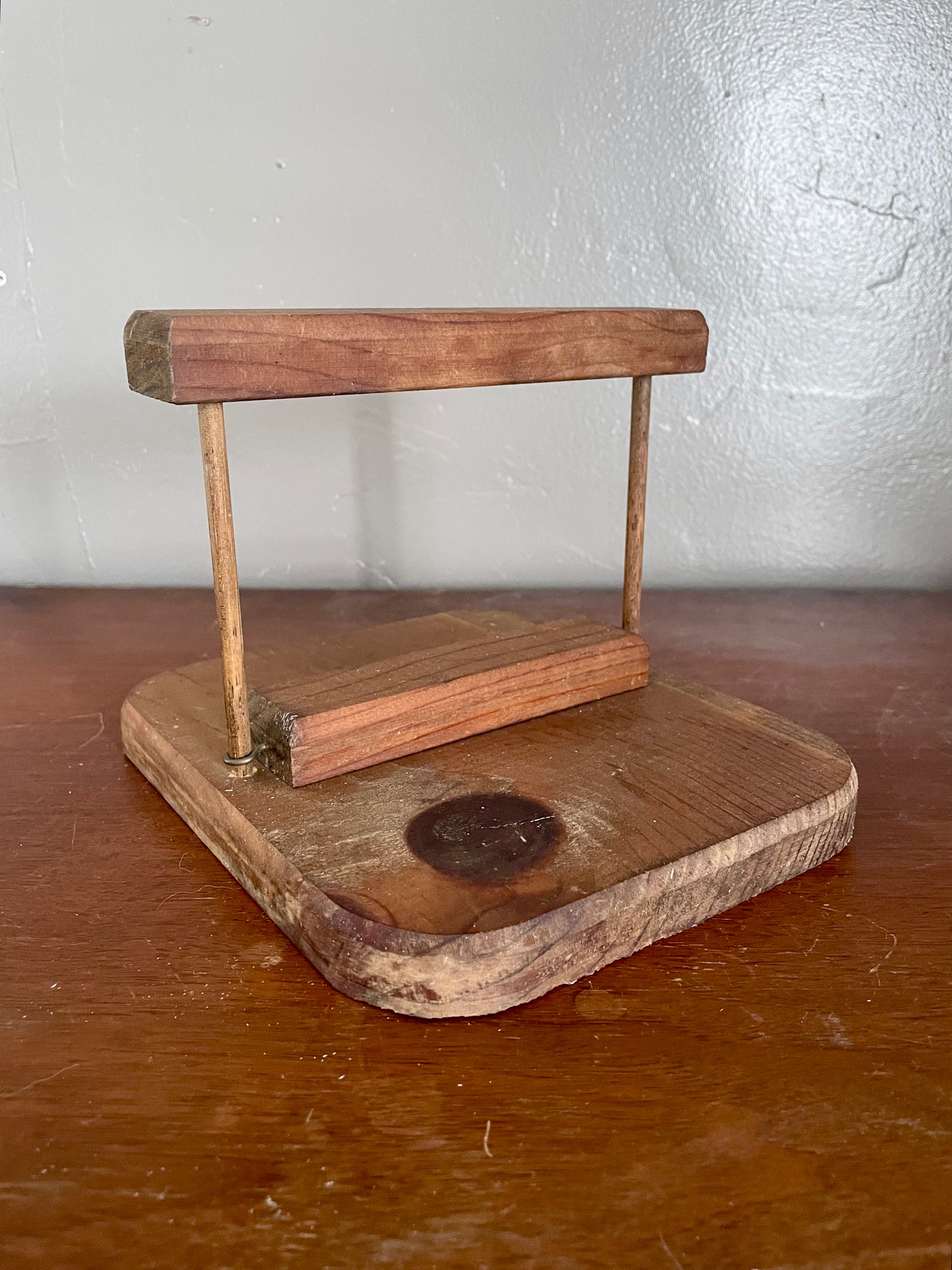 Vintage Wood Napkin Holder