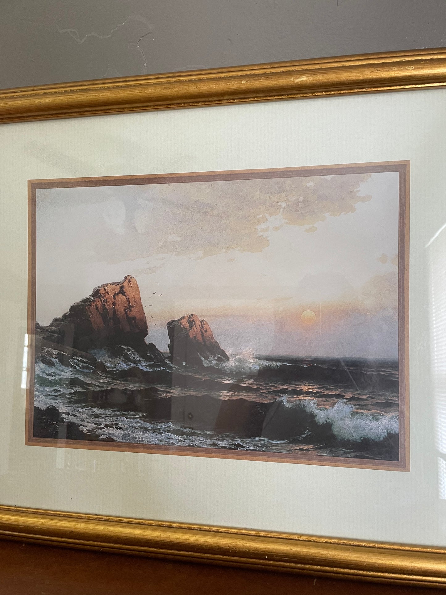 Rocky Seashore Framed Print