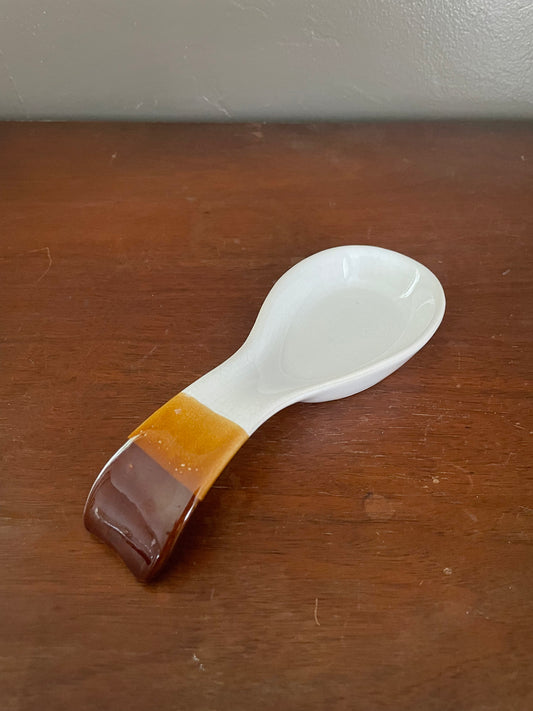 Vintage Ceramic Spoon Rest