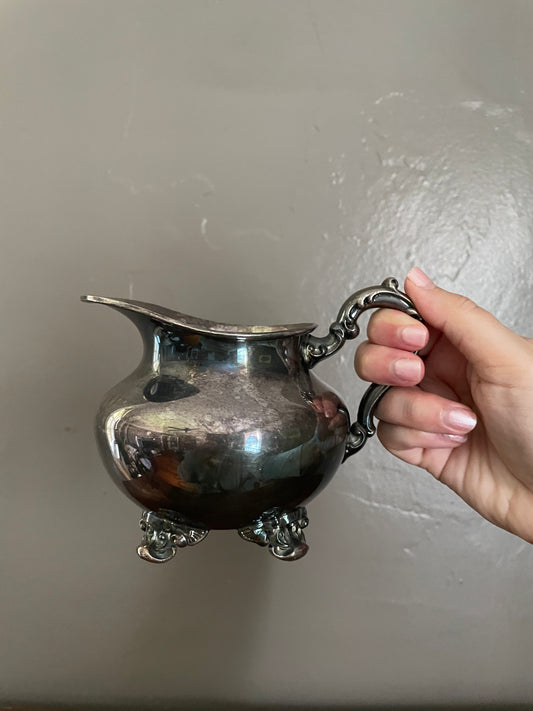 Vintage Silver Creamer