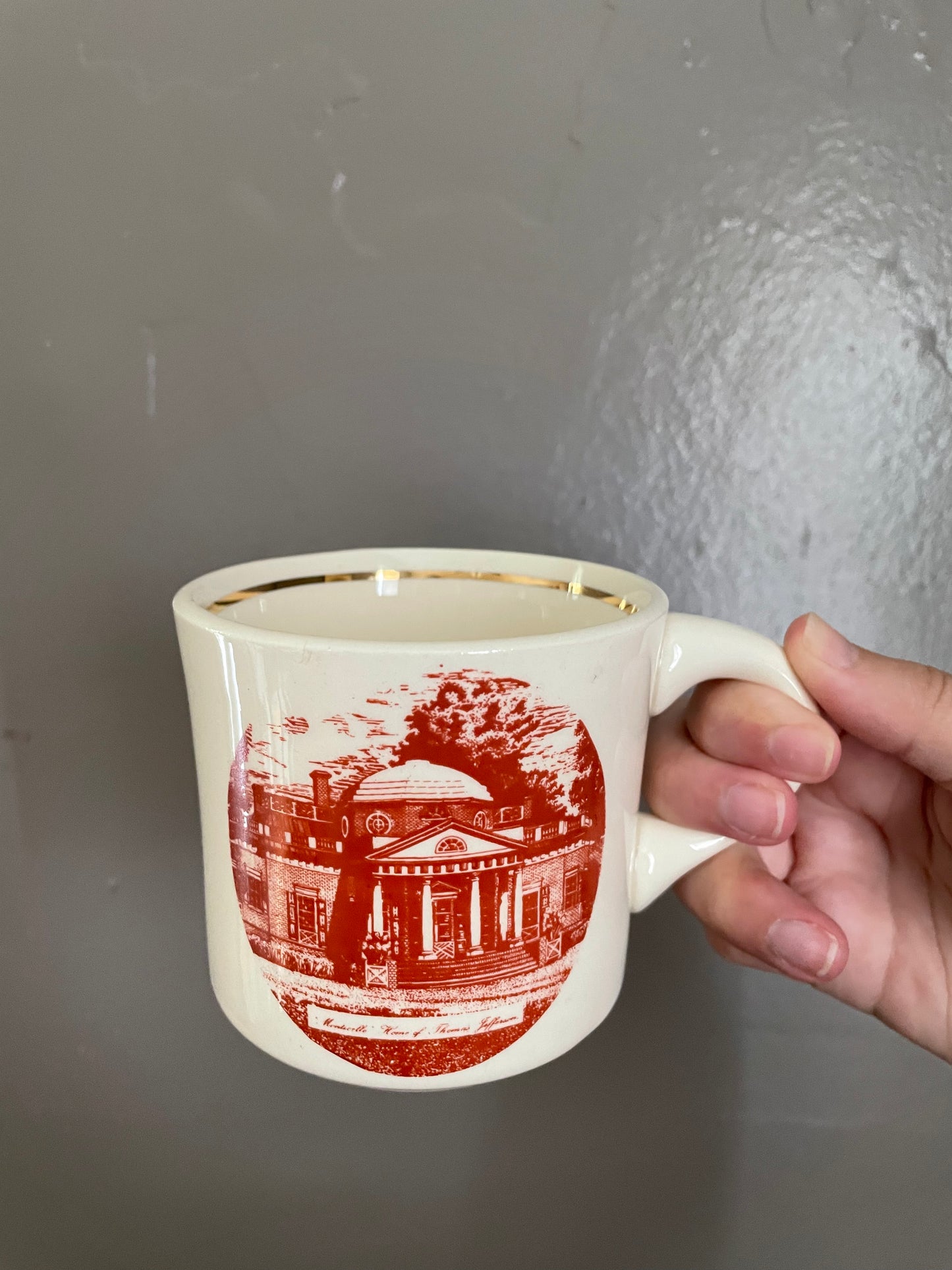 Vintage Home of Thomas Jefferson Mug