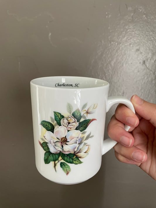 Vintage Charleston Magnolia Mug